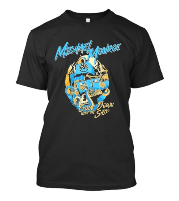 Michael Monroe Underground Garage Cruise Festival 2026 Going Down With The Ship T-Shirt
