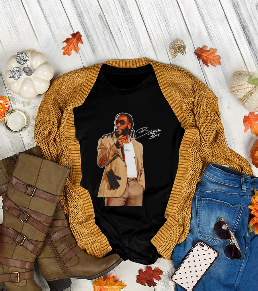 Burna Boy Rooted African Heritage Fashion T-Shirt