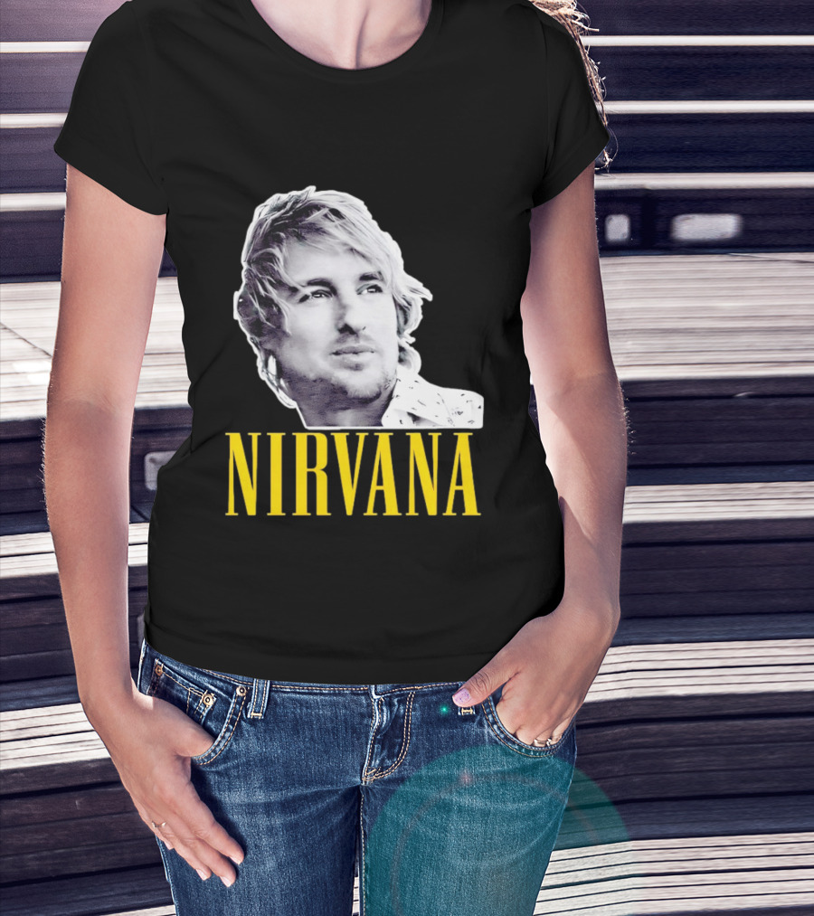 Nirvana Owen Wilson Mashup T-Shirt