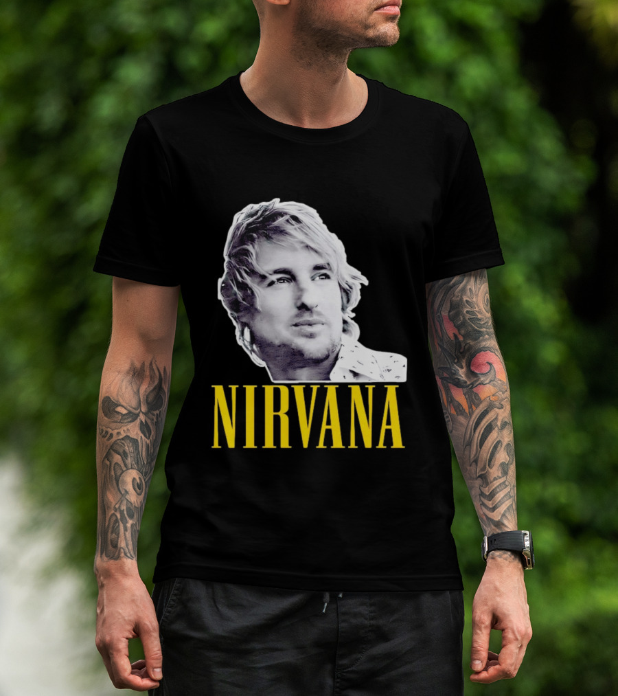 Nirvana Owen Wilson Mashup T-Shirt