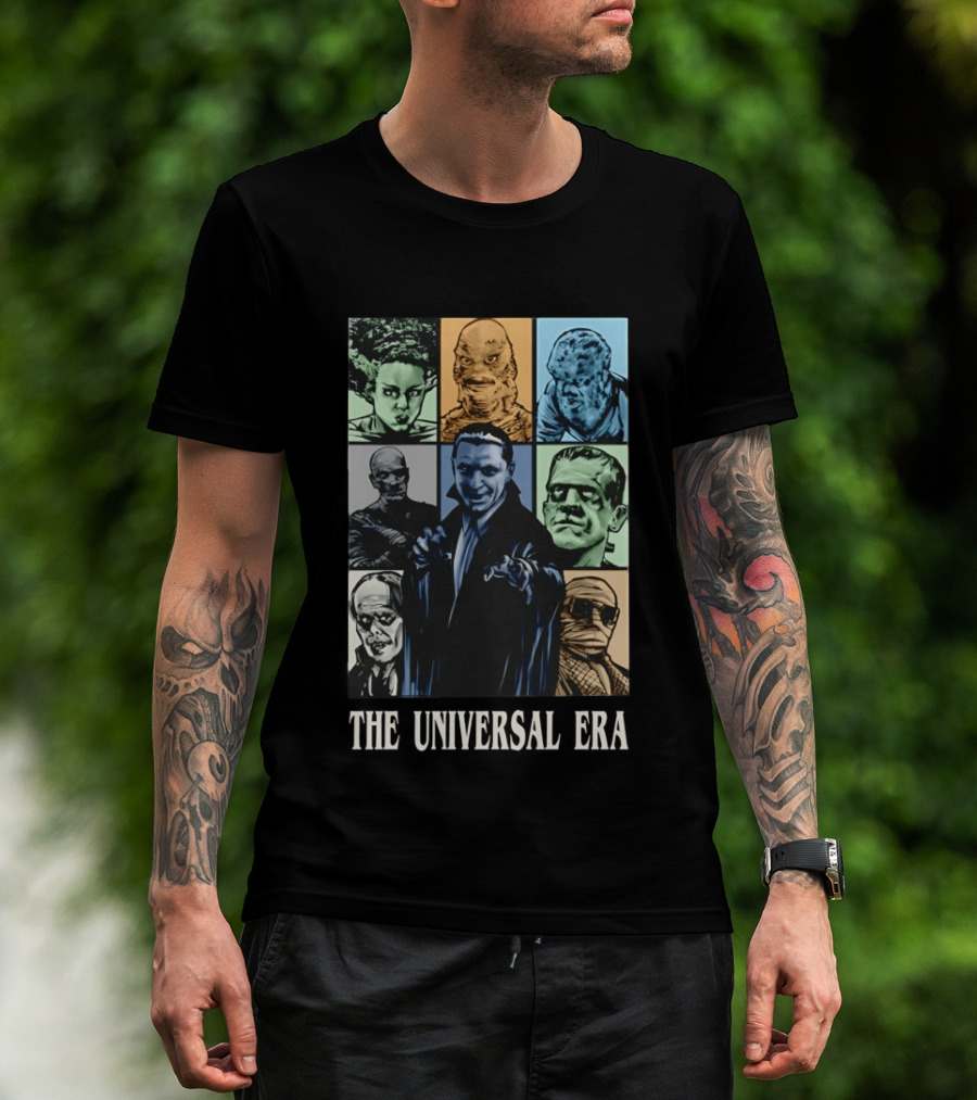 Dark Universe Classic Monsters The Universal Era Tour T-Shirt