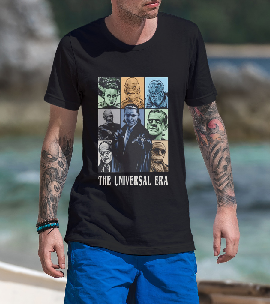 Dark Universe Classic Monsters The Universal Era Tour T-Shirt