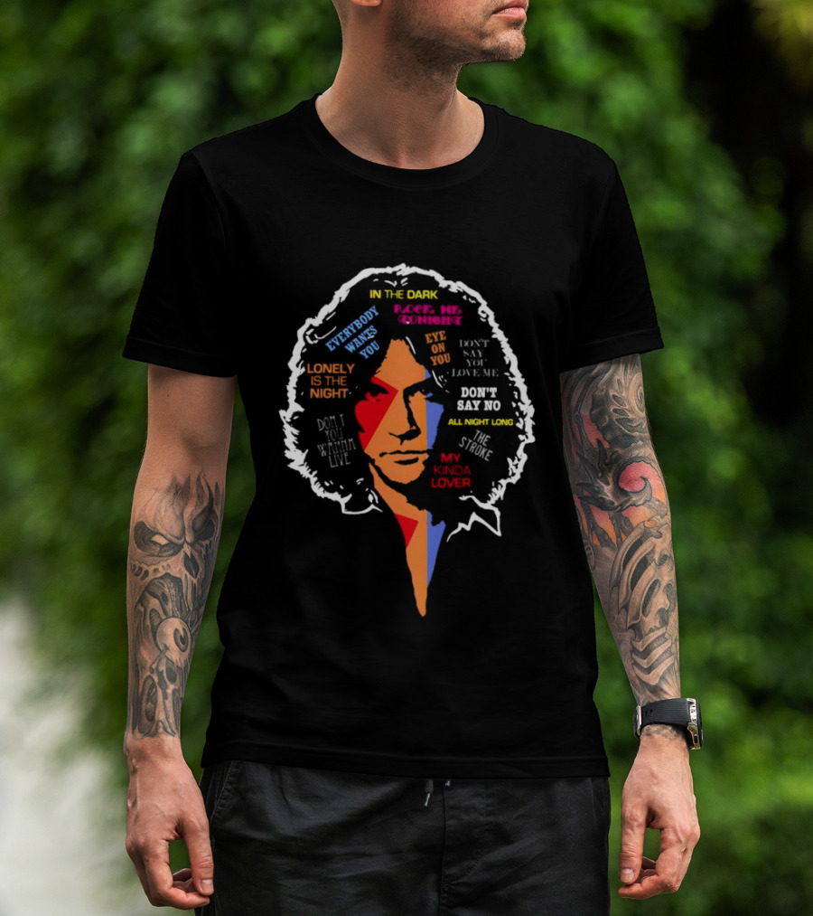 Billy Squier Emotions In Motion Album Cover Art Lyrics And Quotes T-Shirt