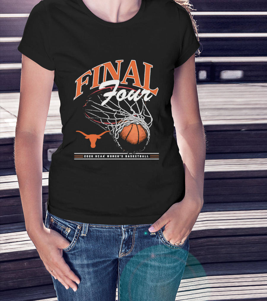 Final Four Texas 2026 NCAA Women's Basketball March Madness T-Shirt