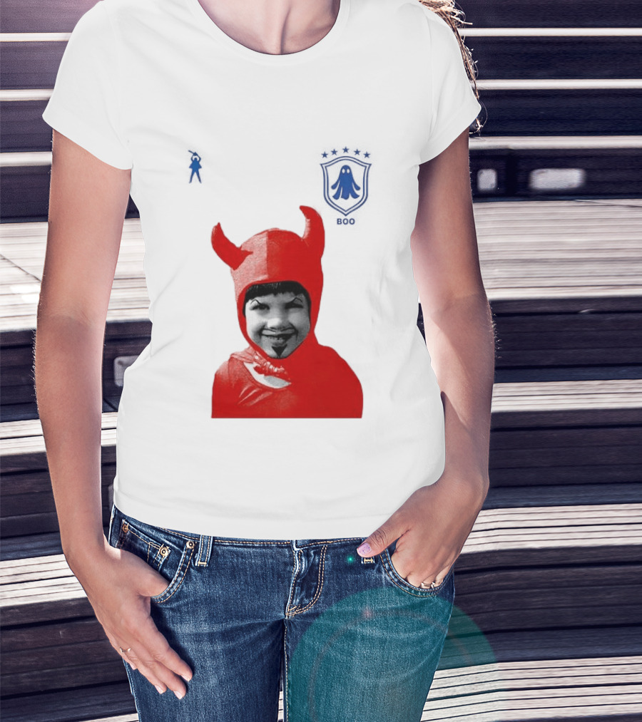 Seleção Diabo Problem Child Red Devil Costume T-Shirt