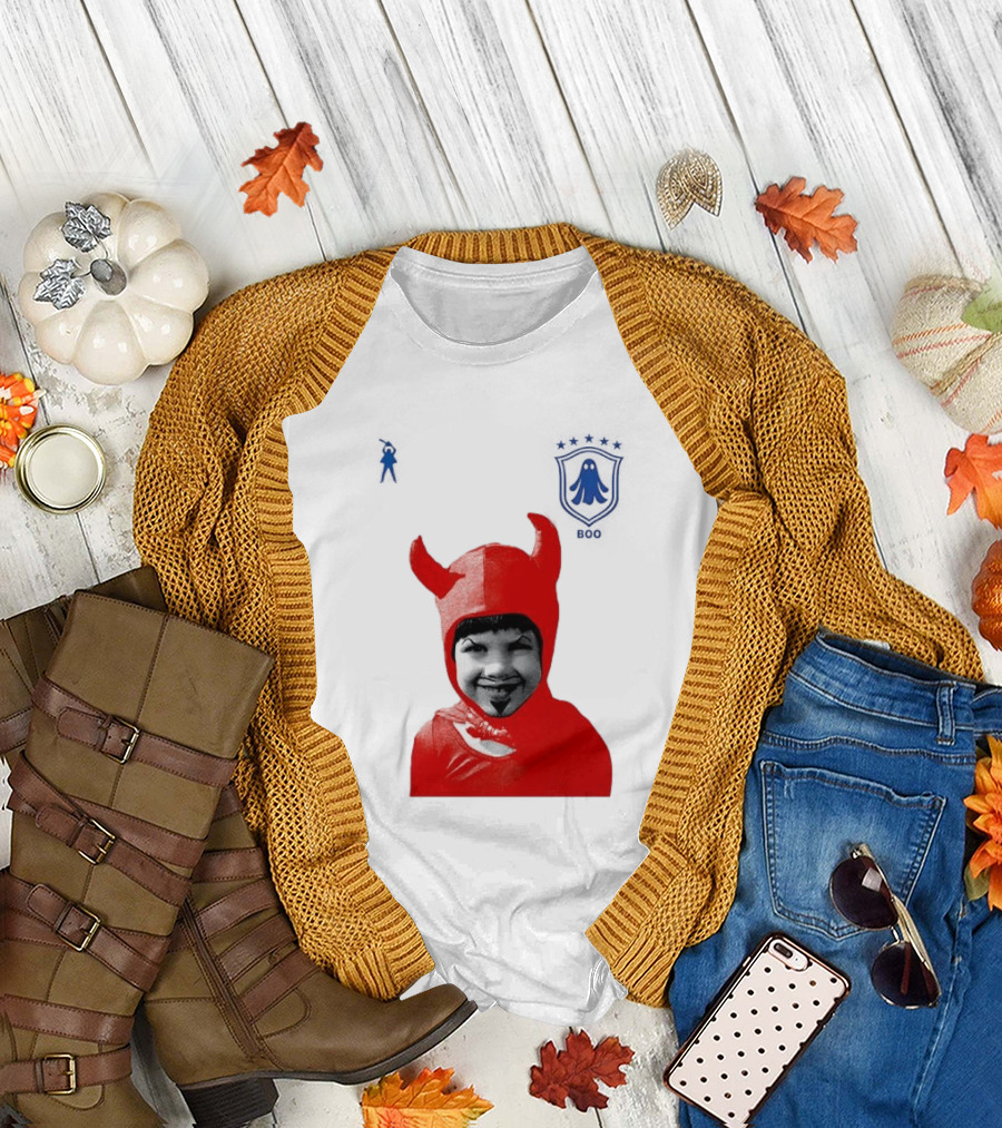 Seleção Diabo Problem Child Red Devil Costume T-Shirt