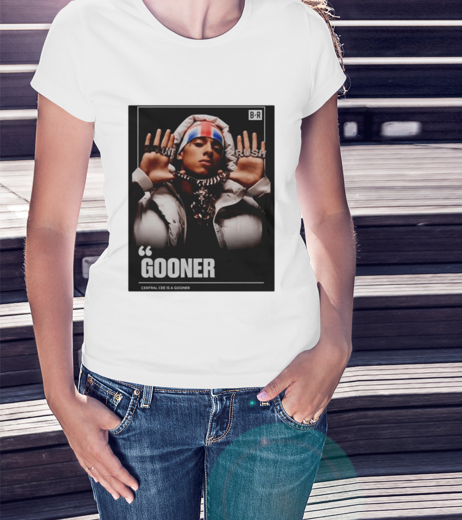 Central Cee Gooner Can't Rush Greatness T-Shirt