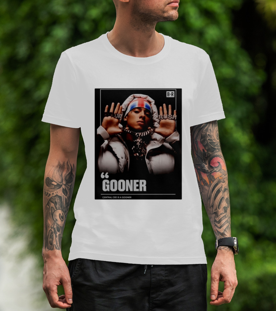 Central Cee Gooner Can't Rush Greatness T-Shirt