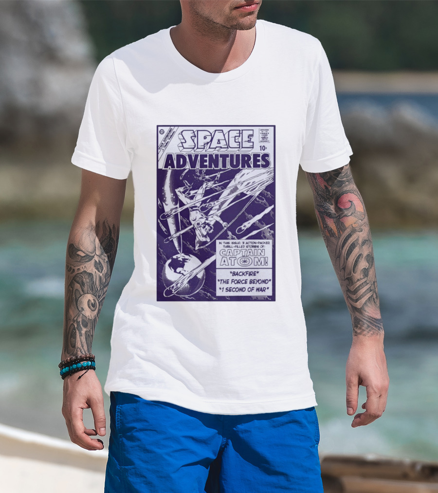 Space Adventures Captain Atom Backfire The Force Beyond 1 Second Of War Charlton Comics 1961 T-Shirt