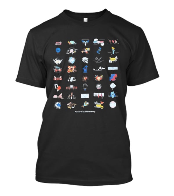 Ado Staff 5th Anniversary Los Angeles Best Adobum T-Shirt