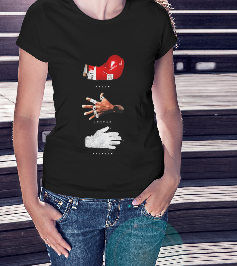 Michael Tyson Jordan Jackson Glove And Rings T-Shirt