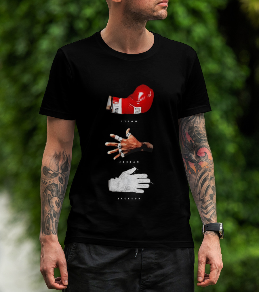 Michael Tyson Jordan Jackson Glove And Rings T-Shirt