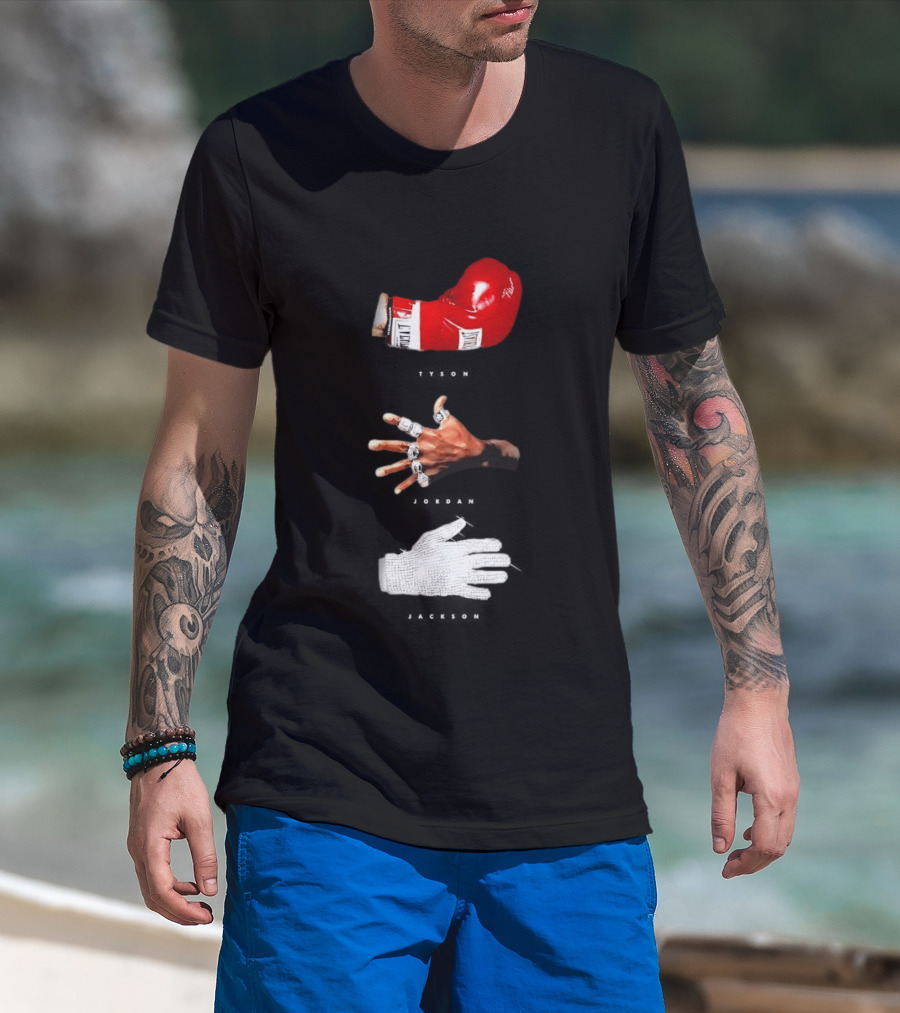Michael Tyson Jordan Jackson Glove And Rings T-Shirt