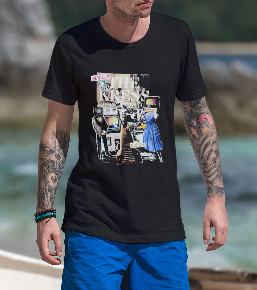 KVC The Kress 35 Years Of Broadcasting TV Applause T-Shirt