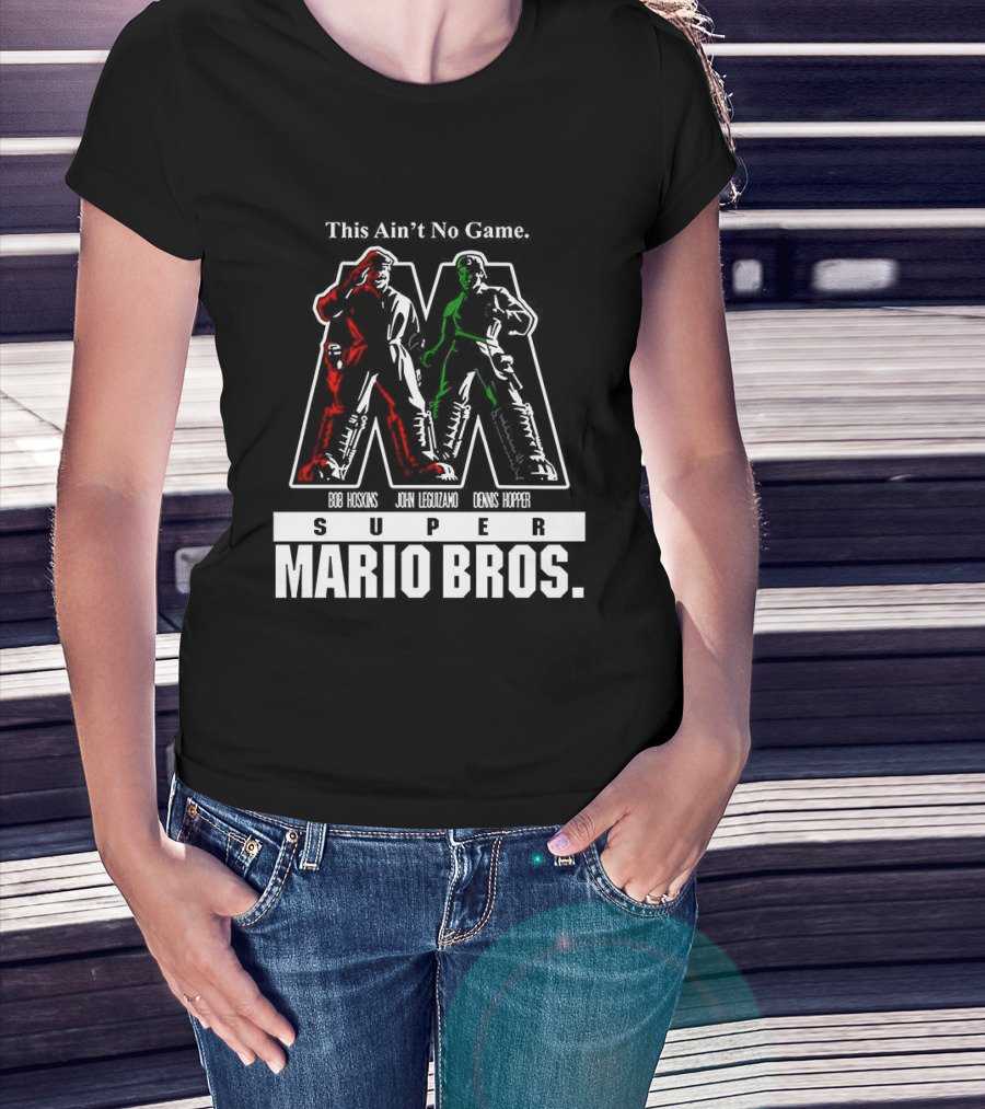 Super Mario Bros Trust The Fungus Ain't No Game T-Shirt