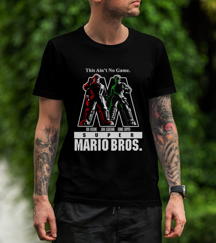 Super Mario Bros Trust The Fungus Ain't No Game T-Shirt