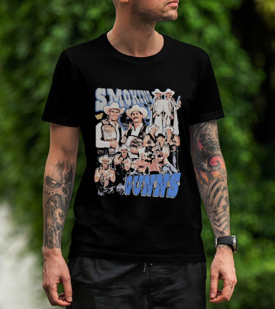 Smoking Gunns WWF Championship Tag Team Cowboys T-Shirt
