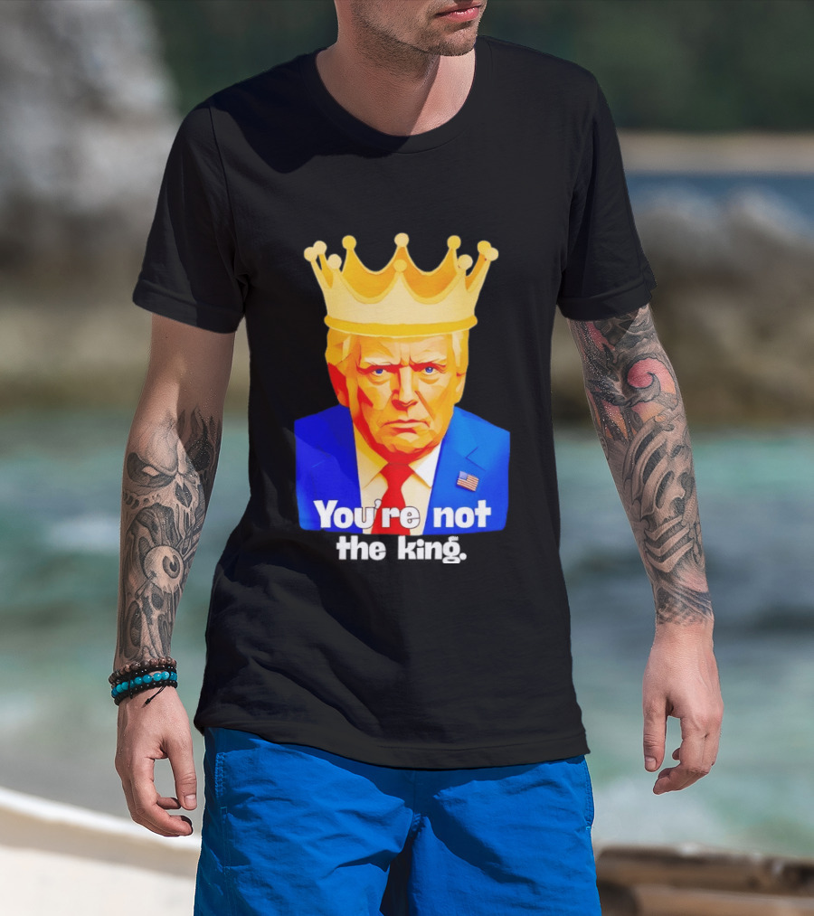 You're Not The King Crown Satire T-Shirt