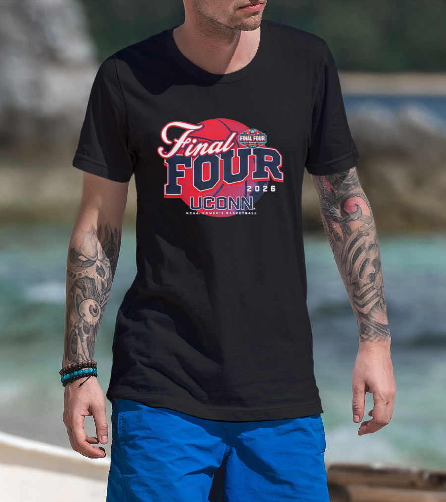 UConn Women's Basketball Final Four NCAA March Madness 2026 T-Shirt