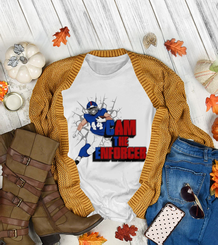 Cam The Enforcer New York Giants Football Player T-Shirt