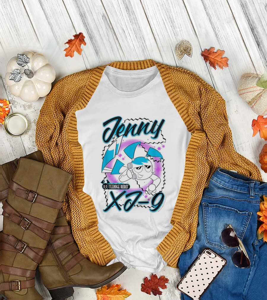 Jenny XJ 9 My Life as a Teenage Robot Airbrush T-Shirt