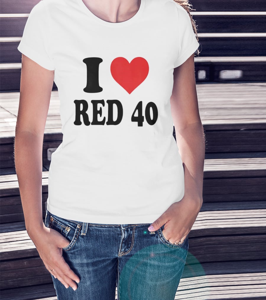 I Heart Red 40 T-Shirt
