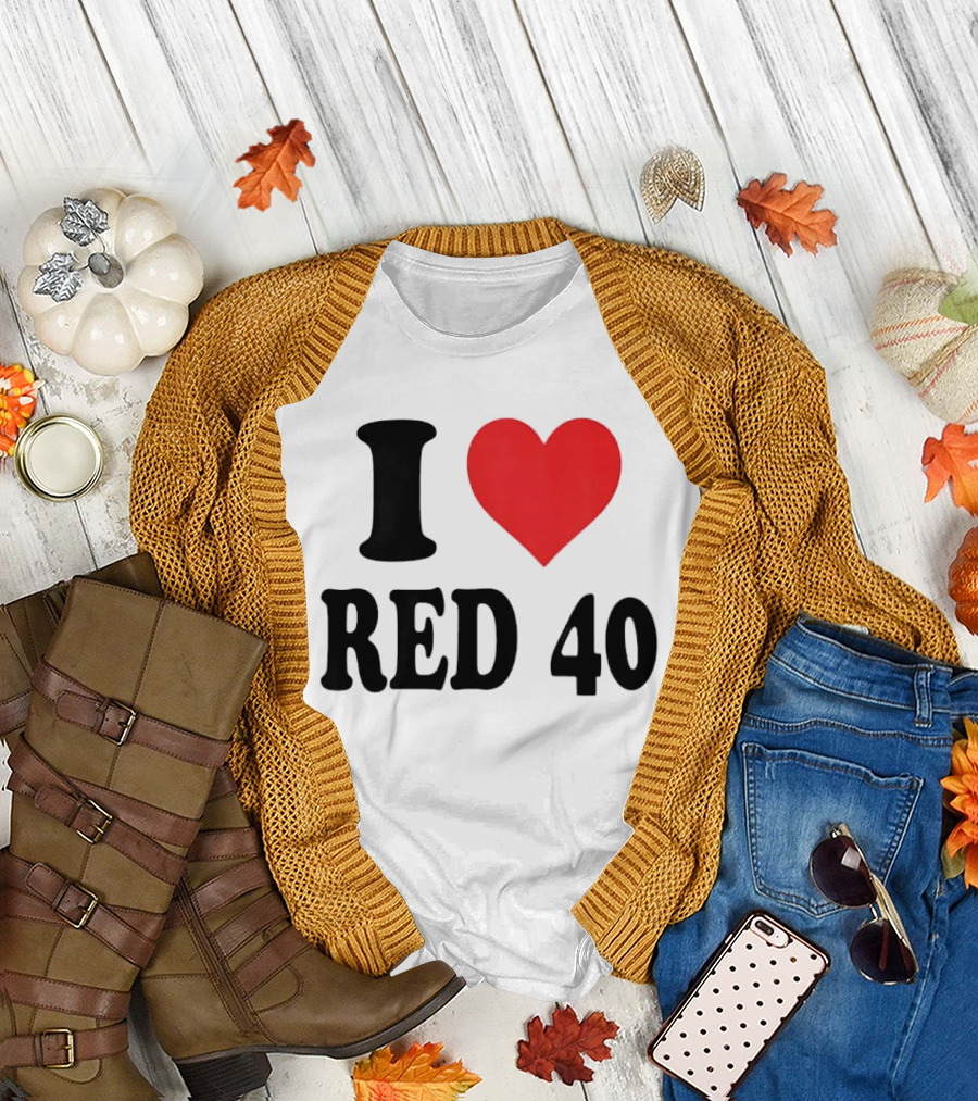 I Heart Red 40 T-Shirt