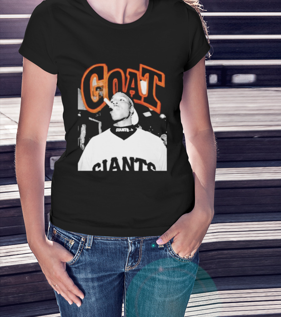 GOAT Barry Bonds San Francisco Giants T-Shirt