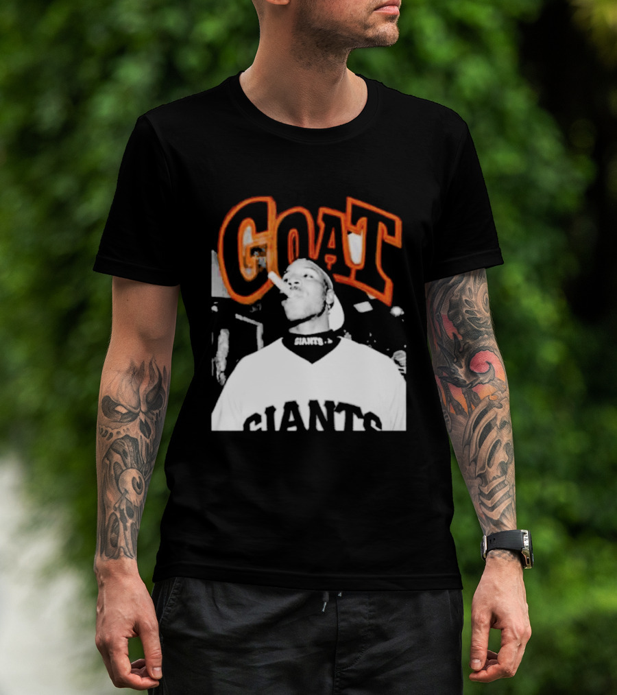 GOAT Barry Bonds San Francisco Giants T-Shirt