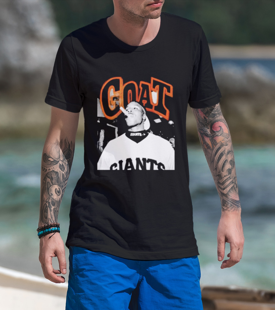 GOAT Barry Bonds San Francisco Giants T-Shirt