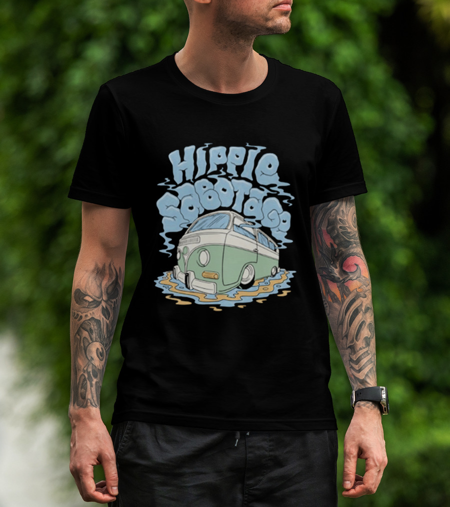 Hippie Sabotage 420 Bus Retro Vibes T-Shirt