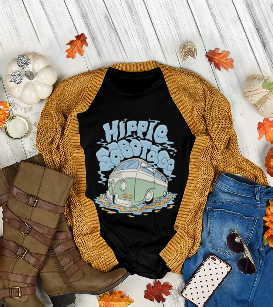 Hippie Sabotage 420 Bus Retro Vibes T-Shirt