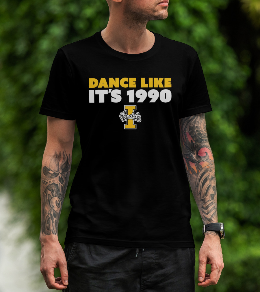 Dance Like It's 1990 Idaho Vandals Basketball T-Shirt