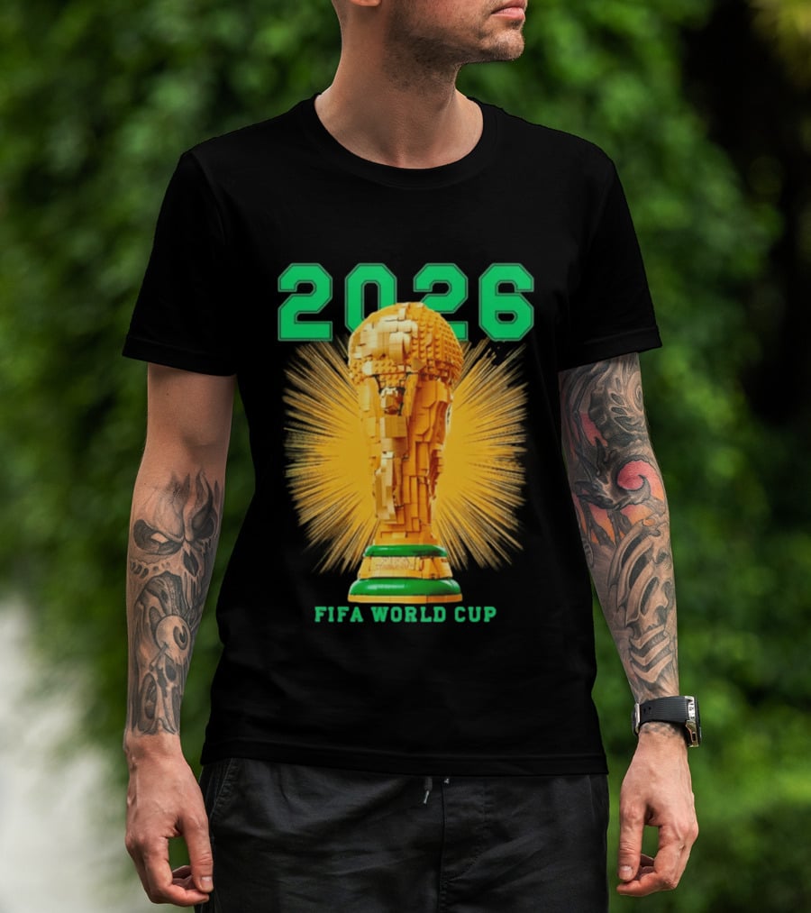 2026 FIFA World Cup Lego Trophy T-Shirt