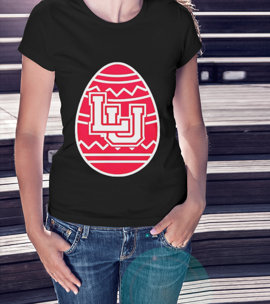 Liberty Union LU Easter Egg Red And White T-Shirt