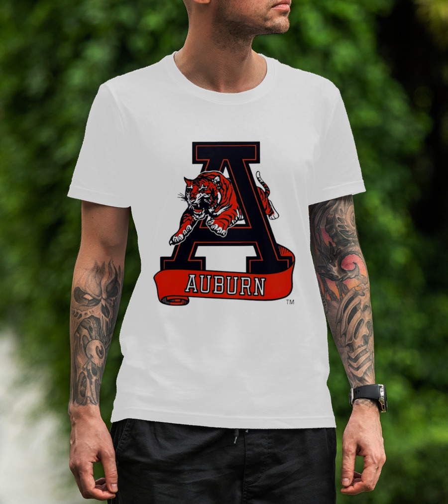Auburn Tigers Auburn University Basketball NBA Team Spirit Tiger T-Shirt