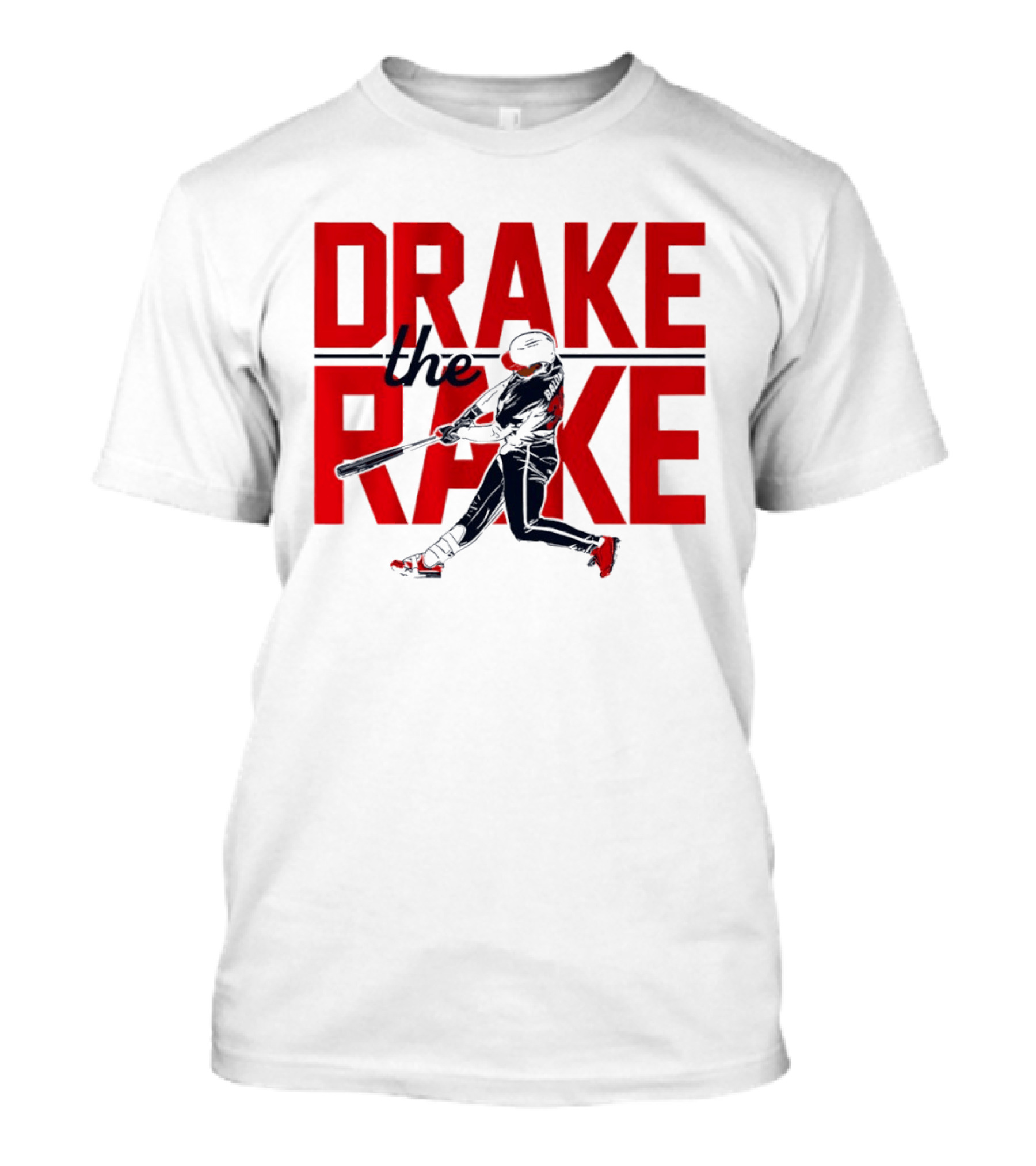 Drake Baldwin Drake The Rake Atlanta Braves Major League Baseball MLB 2026 T-Shirt