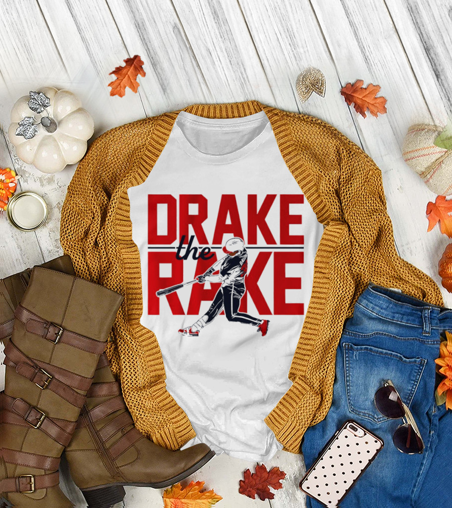 Drake Baldwin Drake The Rake Atlanta Braves Major League Baseball MLB 2026 T-Shirt