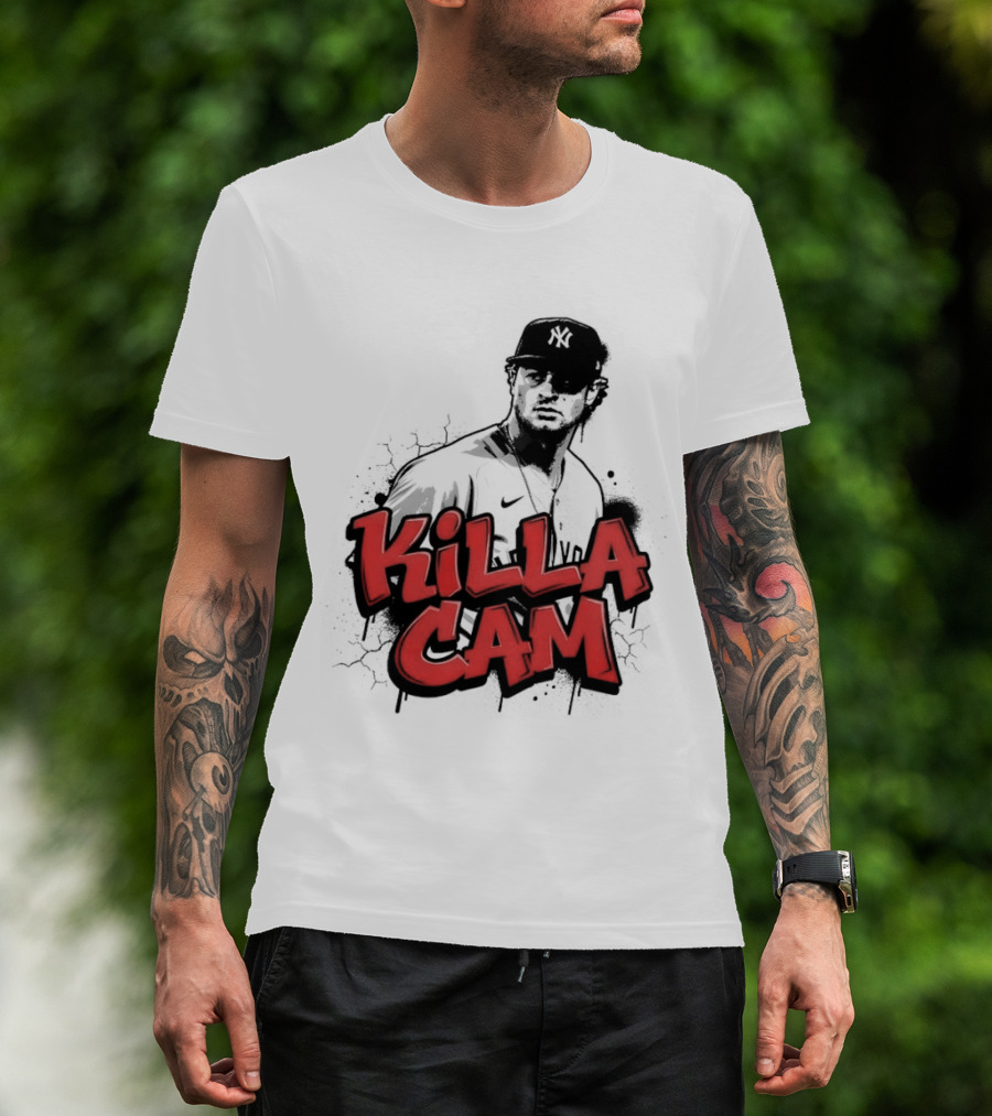 Killa Cam New York Yankees Baseball Team Schlittler T-Shirt