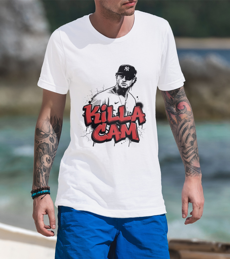 Killa Cam New York Yankees Baseball Team Schlittler T-Shirt