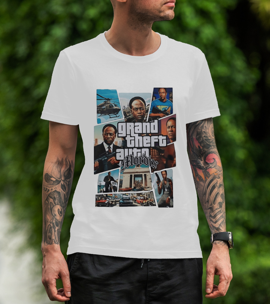 Grand Theft Auto Mordix Classic Crime Action Game T-Shirt