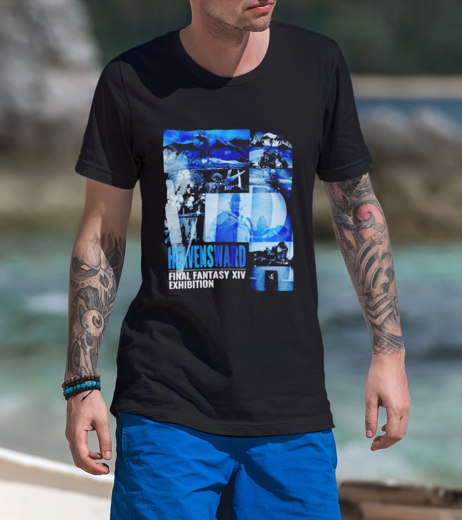 Heavensward Final Fantasy XIV Exhibition Collage T-Shirt