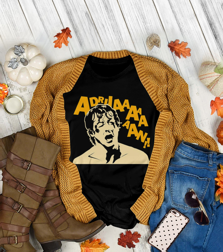 Rocky Balboa Adrian Yelling Iconic Movie Scene T-Shirt