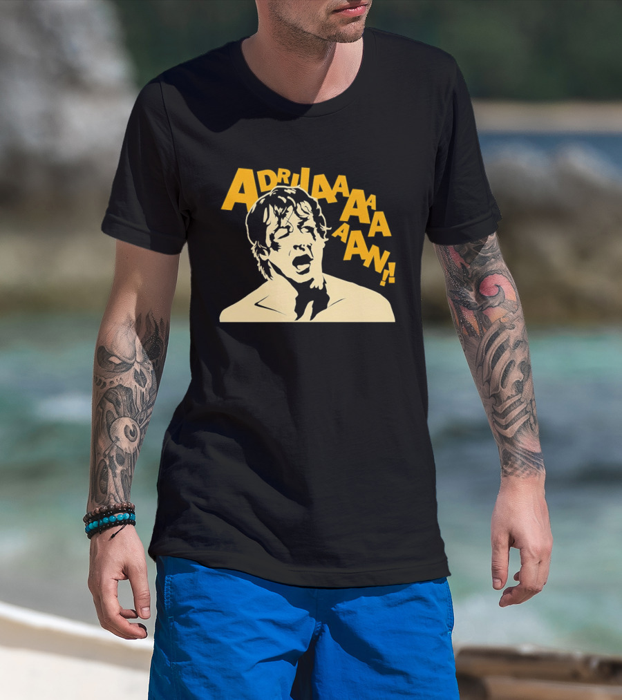Rocky Balboa Adrian Yelling Iconic Movie Scene T-Shirt