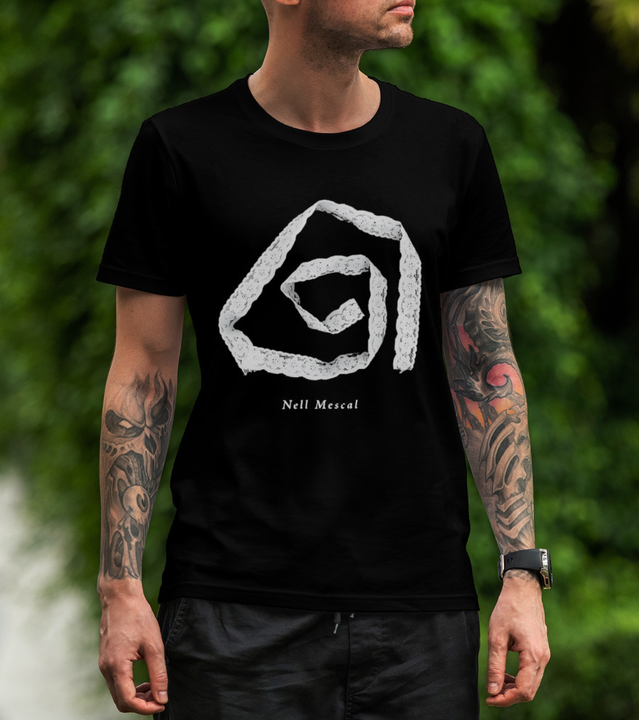 Lace Swirl Nell Mescal Vintage Bohemian Twist T-Shirt