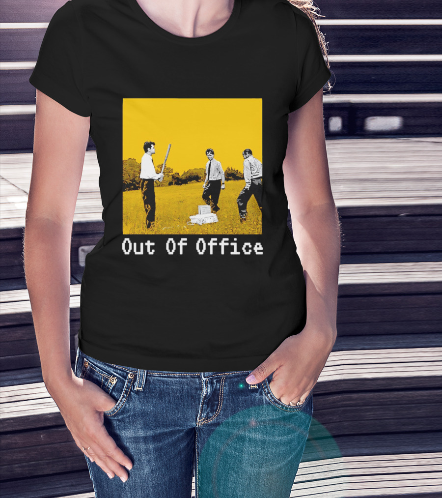 Out Of Office Space 1999 Printer Destruction Scene T-Shirt