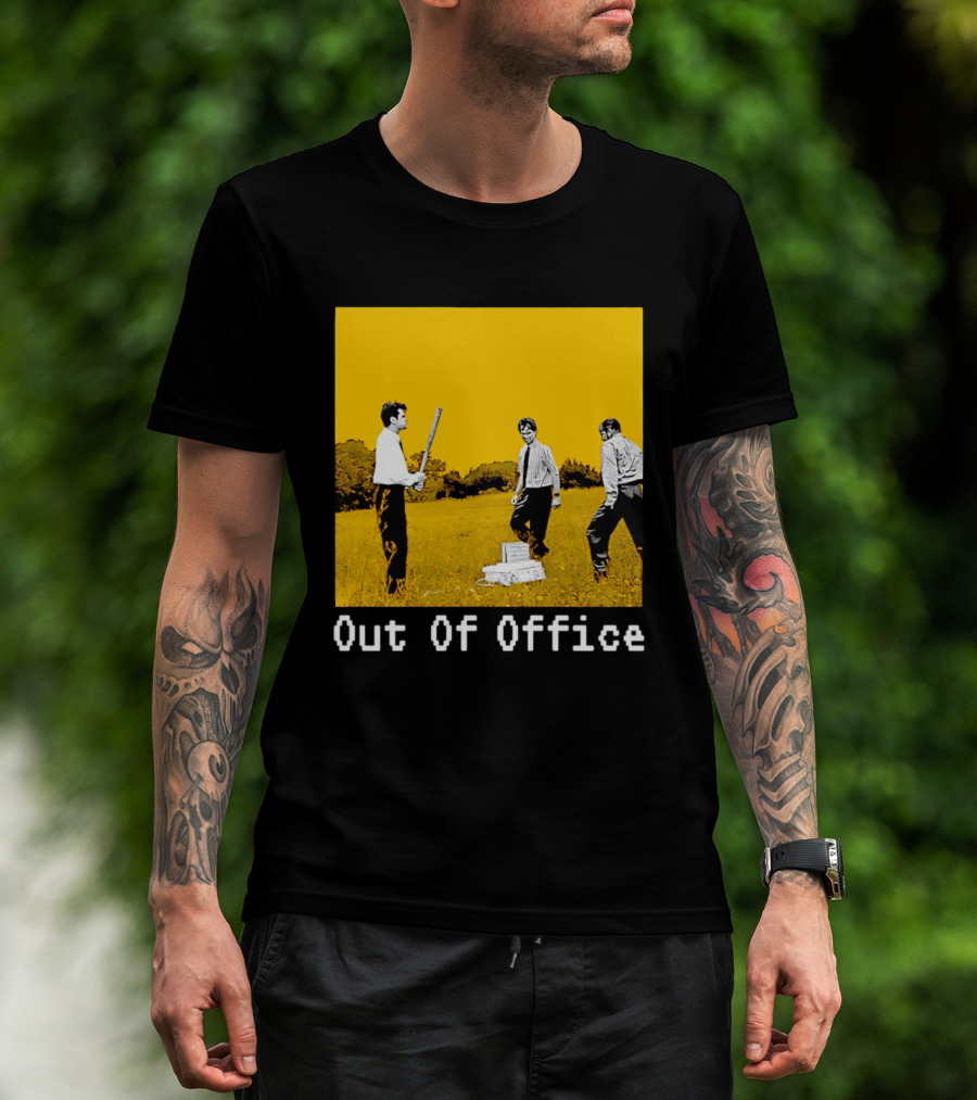 Out Of Office Space 1999 Printer Destruction Scene T-Shirt