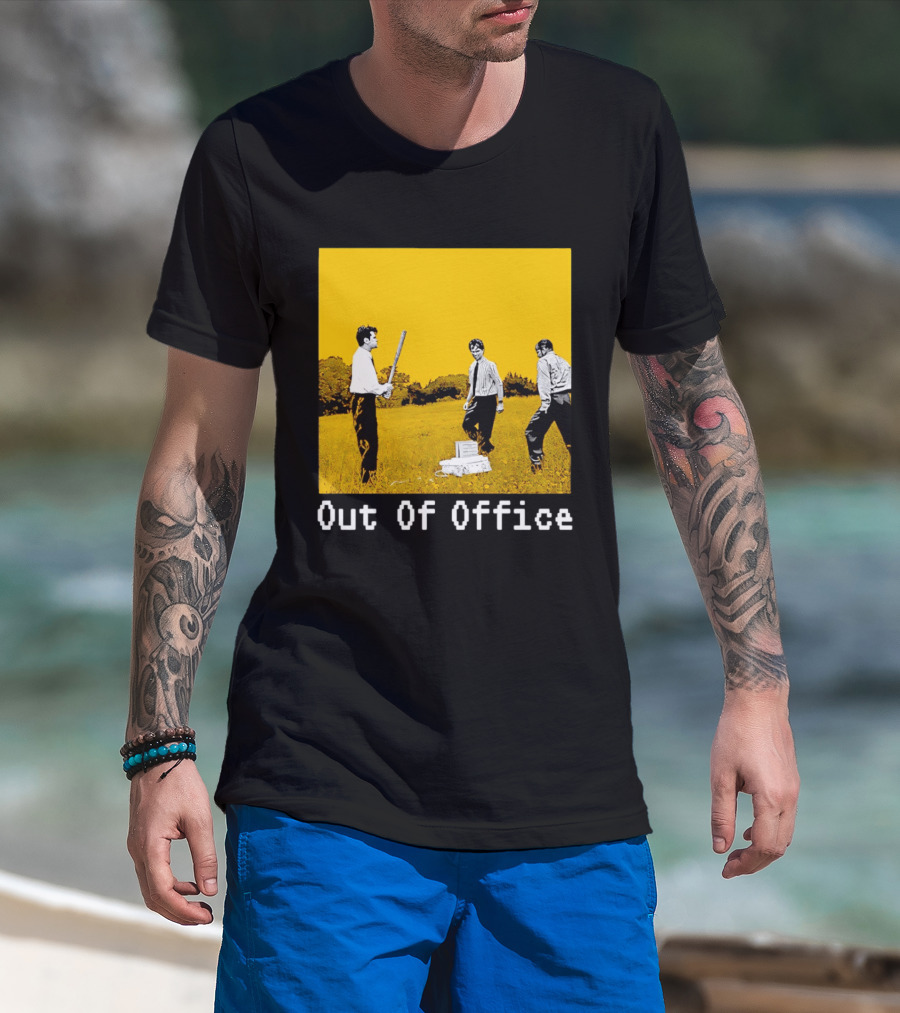 Out Of Office Space 1999 Printer Destruction Scene T-Shirt