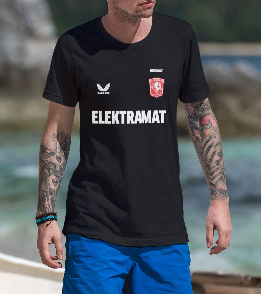 FC Twente 1965 Elektramat Castore T-Shirt