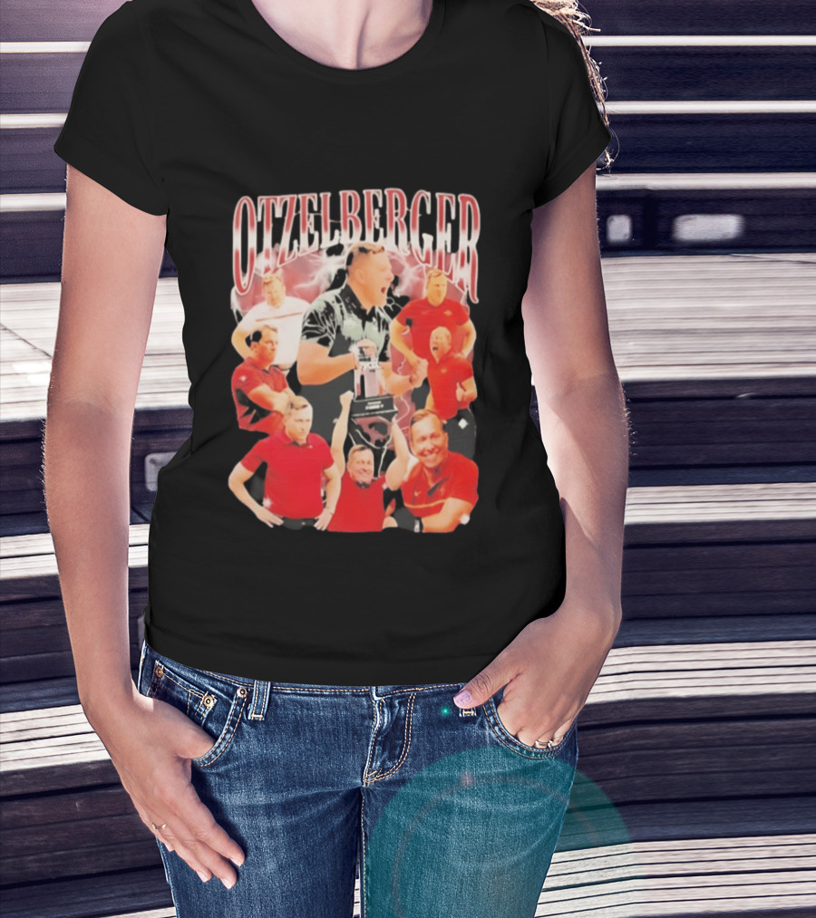 TJ Otzelberger Iowa State Cyclones Basketball Coach Collage T-Shirt